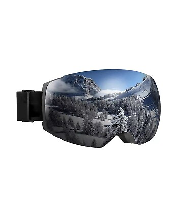 #ad OutdoorMaster Ski Goggles Interchange Lens 100% UV400 Protection Snow Goggles