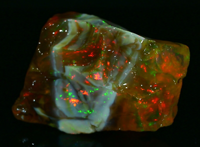 #ad Multi Fire Opal Rough 387.00 Carat Natural Ethiopian Opal Raw Welo Opal Gemstone