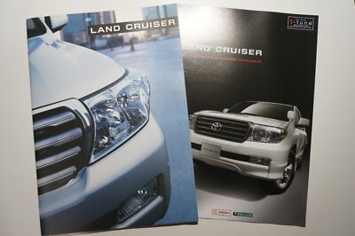 #ad Out Of Print Car Catalog Land Cruiser Genuine Optional Parts Toyota Cruiser 200
