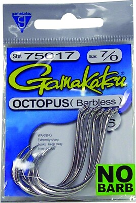 #ad Gamakatsu 75017 Octopus Hook Size