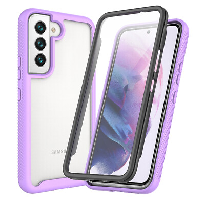 #ad For Samsung A05S A15 A32 A42 A52 Shockproof Rugged Bumper Hard Clear Back Case