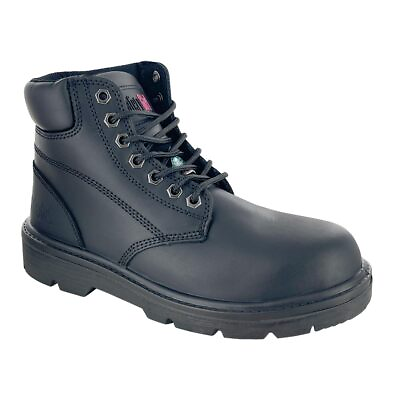 #ad Safety Girl Women#x27;s Somerset Black 6quot; Waterproof EH PR Steel Toe Boots 15501 B