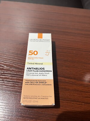 #ad La Roche Posay Anthelios Mineral Tinted Ultra Light Sunscreen Fluid 1.7oz 02 25
