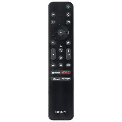 #ad Sony OEM Remote Control for Select Sony TVs Black RMF TX800U
