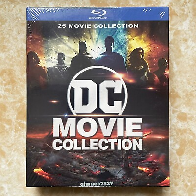 #ad DC Movie Collection: 24 Movie Blu ray9 Disc New