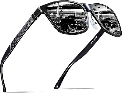 #ad ATTCL Men#x27;s Retro Metal Frame Driving Polarized Sunglasses For Men Sun glasses