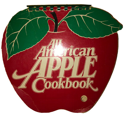 #ad 1982 Sharon Alexander All American Apple Cookbook From The Strawberry Patch