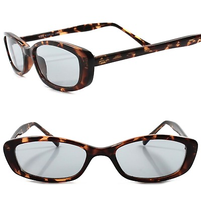 #ad Classic True Vintage 90s Deadstock Urban Fashion Tortoise Rectangle Sunglasses