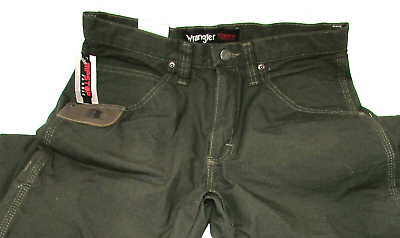 #ad New NWT Wrangler Riggs Workwear Technician Pants Men#x27;s Size 30x32 Army Green