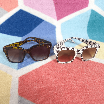 #ad 2 pairs of Fashion Sunglasses