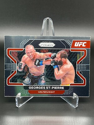 #ad 2022 PANINI PRIZM UFC BASE GSP GEORGES ST PIERRE NO. 61 Free Shipping
