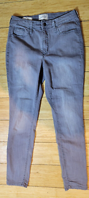 #ad Universal Thread high rise skinny jeans women#x27;s size 6 28 purple 28x28 N 1