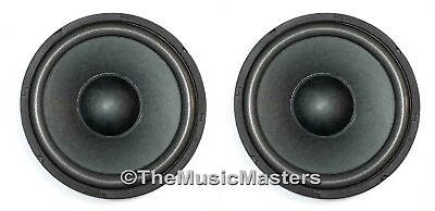 #ad 2X 8 inch Home Audio HiFi Stereo OEM style studio WOOFER Bass Speaker 8 Ohm Sub