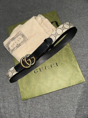 #ad gucci belt women authentic small