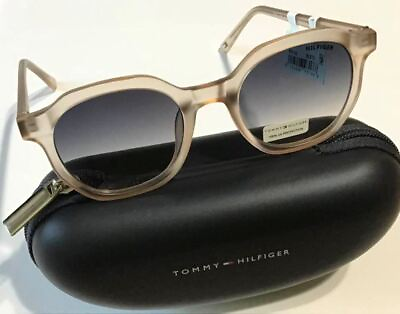 #ad Tommy Hilfiger Women#x27;s Sunglasses Stallion OL572 Peach Authentic