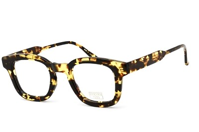 #ad New EYEVAN 315E 320321 Square Vintage Tortoise Eyeglasses Authentic