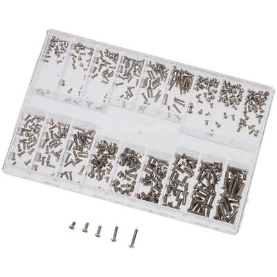 #ad Stainless Steel Mini Screws Assortment Kit 18 Kinds Micro Screws Set Glasses