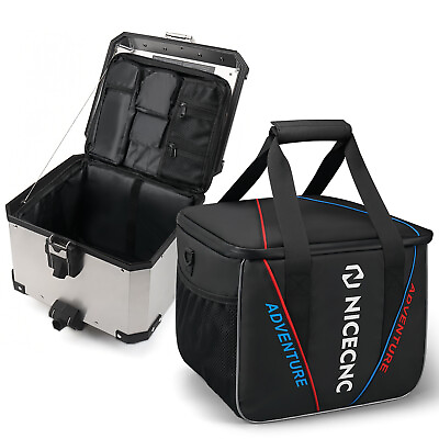 #ad NICECNC Top Box Inner Liner Aluminium Box Luggage Bag For BMW R1200GS ADVENTURE