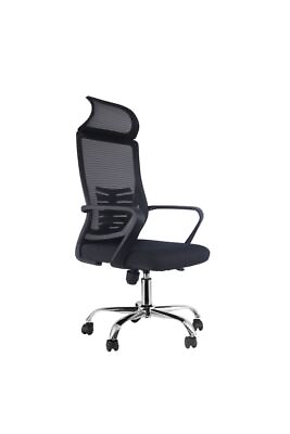 #ad Home Office Black Chair Ergonomic Desk Chair Mesh Computer Chair Lumbar Support