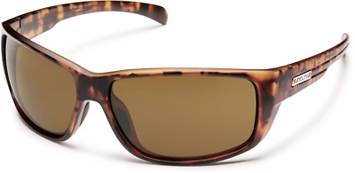 #ad SUNCLOUD quot;Milestonequot; Polarized Unisex Sunglasses MATTE TORTOISE POLAR BROWN $55