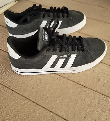 #ad Adidas Men#x27;s Daily 3.0 Skateboard Sneakers Black White SZ 10.5