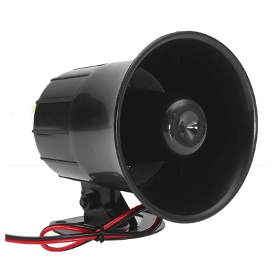 #ad 12V 20W Car Truck RV Air Electric Siren Horn Speaker Van PA Loud Sound Alarie