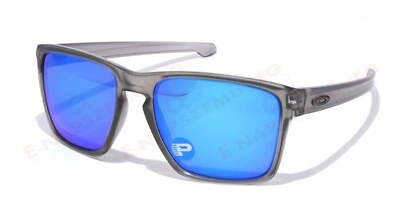 #ad Oakley SLIVER XL POLARIZED Sunglasses OO9341 03 Grey Ink W Sapphire Iridium