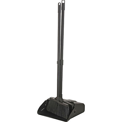 #ad Global Industrial Upright Dust Pan Lobby Broom Combo Kit