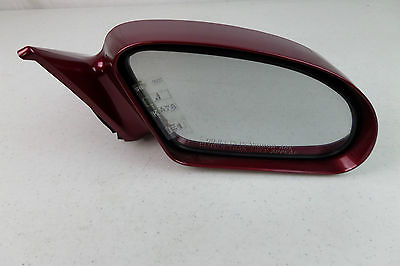 #ad NEW Probe Passenger Right Hand RH Side Outside Exterior Manual Mirror Red Maroon $44.99
