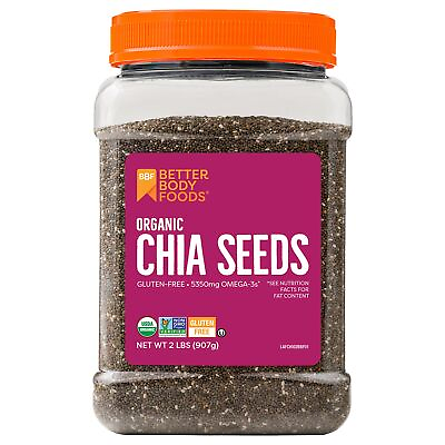 #ad BetterBody Foods Organic Chia Seeds
