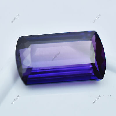 #ad Extremely Natural Purple Tanzanite 11.75 Ct Emerald Cut CERTIFIED Loose Gemstone $17.75