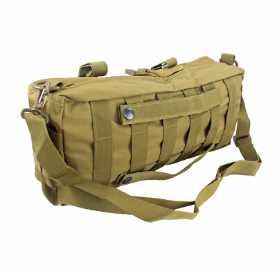 #ad Tactical Molle Pouch Bag Multi Purpose Large Capacity Waist Pack Outdoor Camping