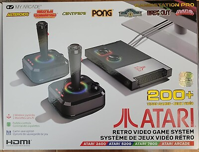 #ad My Arcade Atari GameStation Pro Plug N Play Video Game System 200 GAMES NEW