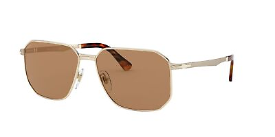 #ad PERSOL PO2461S 107653 Morris Gold Brown 58 mm Men#x27;s Sunglasses