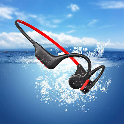 #ad Bluetooth Bone Conduction Headphones Sport Swimming Waterproof Earphone IPX8 32G