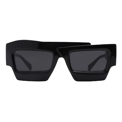 #ad Unisex Fashion Sunglasses Unique Asymmetric Rectangular Shape UV400