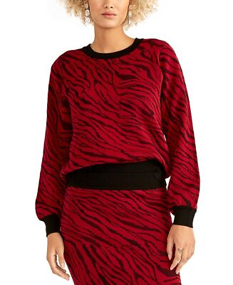 #ad Rachel Roy Women#x27;s Amelia Sweater Red Size Large