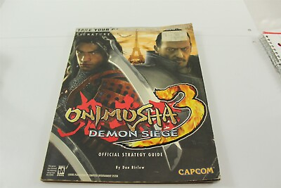 #ad Vintage Brady Games Demon Siege Onimusha 3 Official Strategy Game Guide