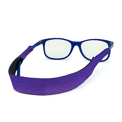 #ad Croakies Kids Eyewear Retainer Regular 2 6mm Purple 2 Pack