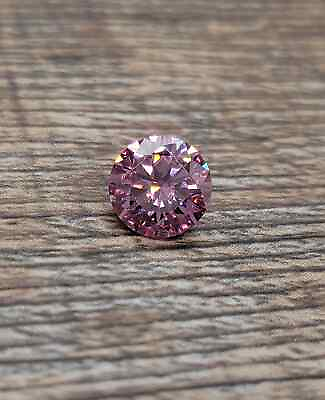 #ad VS1 PINK ROUND 1 CRT 5 CRT UNTREATED COLOR LAB CERTIFIED LOOSE NATURAL DIAMOND