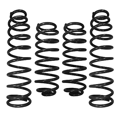 #ad RSO Coil Springs 2.5in Lift Kits Front and Rear Black for Wrangler JKU 4 Dr