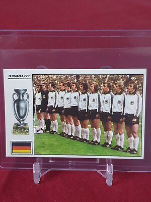 #ad West Germany Team Euro 1972 Winners Calciatori 1971 72 Panini Sticker GBP 7.00