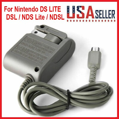 #ad New AC Adapter Home Wall Charger Cable for Nintendo Ds Lite DSL NDS lite NDSL