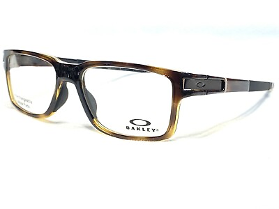 #ad NEW Oakley Latch EX OX8115 0654 Mens Brown Tortoise Eyeglasses Frames 54 17 136
