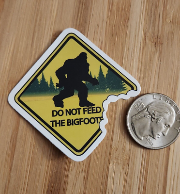 #ad BIGFOOT STICKER Sasquatch Sticker Yeti Sticker Mythical Funny Decal Beast