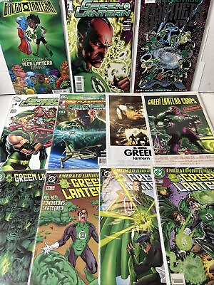 #ad Green Lantern Lot Of 11 Comics