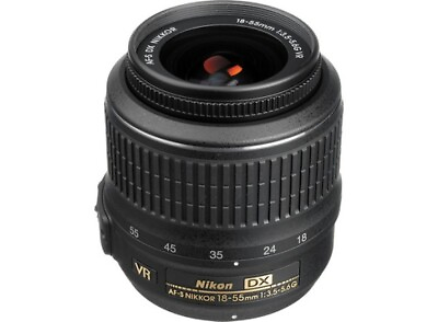 #ad Open Box Nikon NIKKOR 18 55mm f 3.5 5.6 VR AF S Zoom F Mount Lens