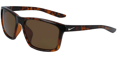 #ad Nike Valiant Men#x27;s Tortoise Classic Square Sunglasses CW4645 220 Italy