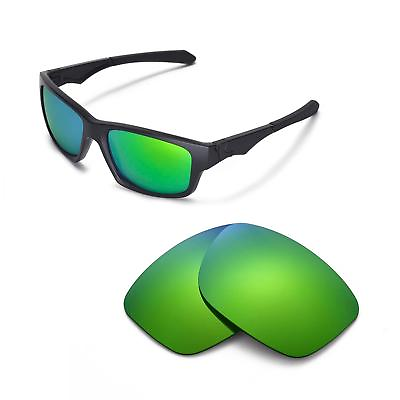 #ad New Walleva Polarized Emerald Replacement Lenses For Oakley Jupiter Squared