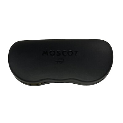 #ad Moscot Sunglasses Eyeglasses Case Hard Side Clamshell CASE ONLY black
